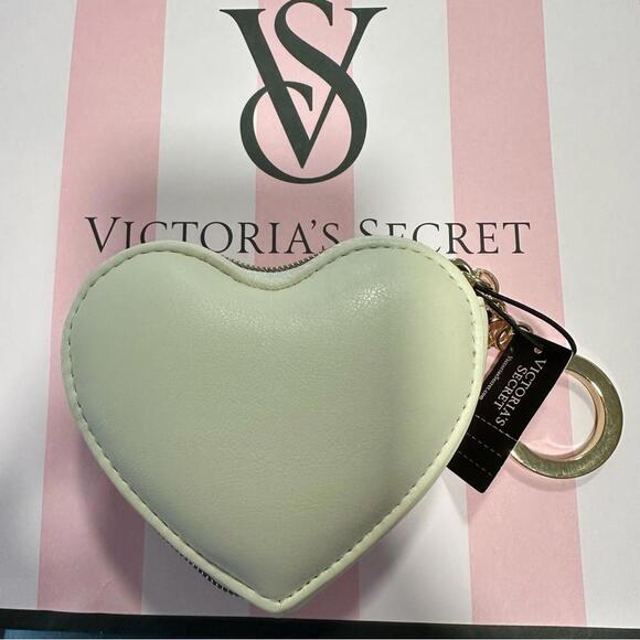 Victoria’s Secert Heart Pouch Keychain - Picture 2 of 2